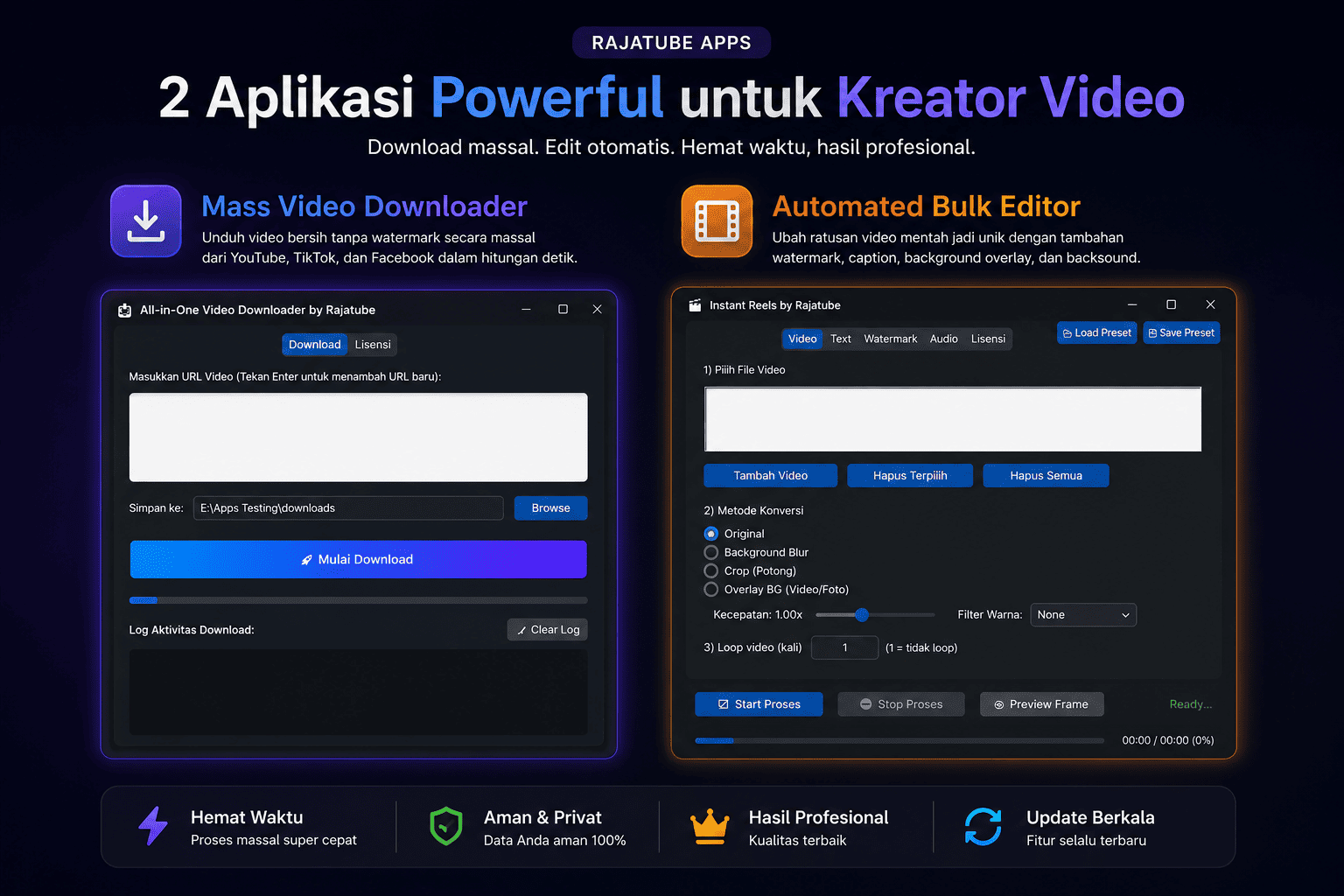 Screenshot Aplikasi AutoCreator Suite